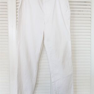 Rebecca Taylor White Womens Chinos